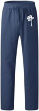 Mens Fashion Casual Printed Pocket Lace Up Pants Large Size Pants Pants Sports