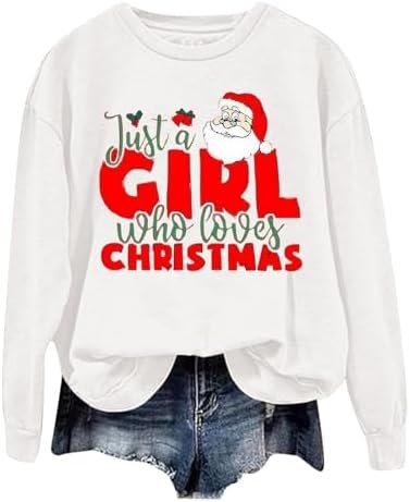 Women's Autumn And Winter Christmas Calf Printed Drop Sleeve Hooded Pullover Sweatshirt Round Women S Zippe